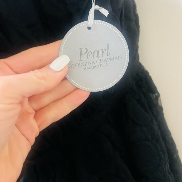 NWT gorg strapless and short Pearl dress sz  4 by Georgina Chapman of Marchesa - Picture 5 of 8